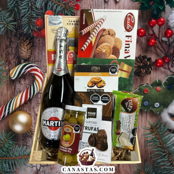 ARCONES NAVIDEÑOS DE TRES BOTELLAS CON BAILEYS Y ETIQUETA ROJA CHOCOLATE DE BAILEYS