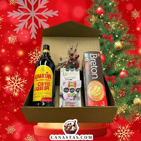 CANASTAS NAVIDEÑAS ALCOHOL