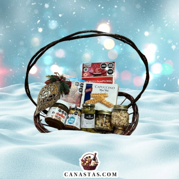 QUE FORMA TIENEN LAS CANASTAS NAVIDEÑAS